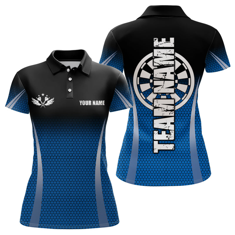 Black and Blue Camo Dart, Custom Dart For Team NQS9130