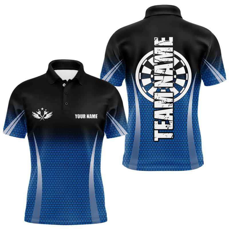 Black and Blue Camo Dart, Custom Dart For Team NQS9130