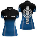 Black and Blue Camo Dart, Custom Dart For Team NQS9130
