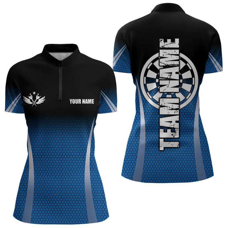 Black and Blue Camo Dart, Custom Dart For Team NQS9130