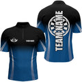 Black and Blue Camo Dart, Custom Dart For Team NQS9130