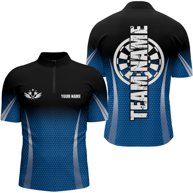 Black and Blue Camo Dart, Custom Dart For Team NQS9130