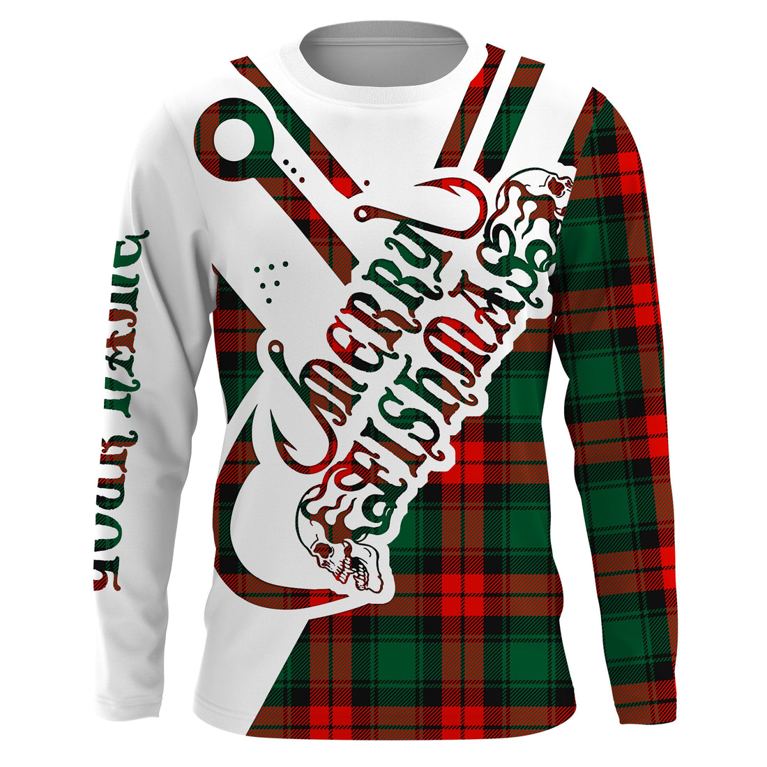 Merry Fishmas Funny Christmas Fishing ugly Christmas, funny Christmas Gifts for fisherman NQS2467