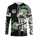 Ice fishing for crappie winter camo crappie ice fishing clothing Custom name performance fishing NQS2596