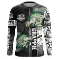 Ice fishing for crappie winter camo crappie ice fishing clothing Custom name performance fishing NQS2596