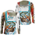 Redfish, Trout, Flounder fishing scales custom fishing team, Texas Slam fishing apparel NQS9144