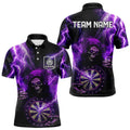 Skull Purple lightning thunder Darts Custom Dart Team NQS9494