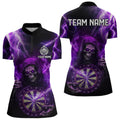 Skull Purple lightning thunder Darts Custom Dart Team NQS9494