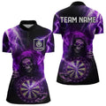 Skull Purple lightning thunder Darts Custom Dart Team NQS9494
