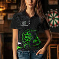 Black and Green Cobra Snake Darts, Custom Name Darts Team NQS9656