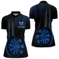 Personalized Black and Blue Darts Custom Dart Outfit Team NQS9498