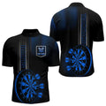 Personalized Black and Blue Darts Custom Dart Outfit Team NQS9498