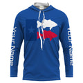 Texas Fishing Texas Flag patriotic Customize Name UV protection quick dry long sleeves fishing UPF 30+ NQS2204