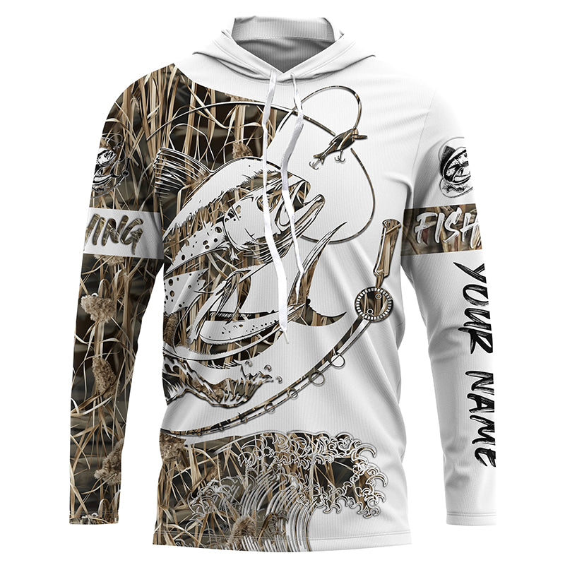 Mahi mahi ( dorado) saltwater fishing tattoo Custom long sleeve sun protection NQS1131