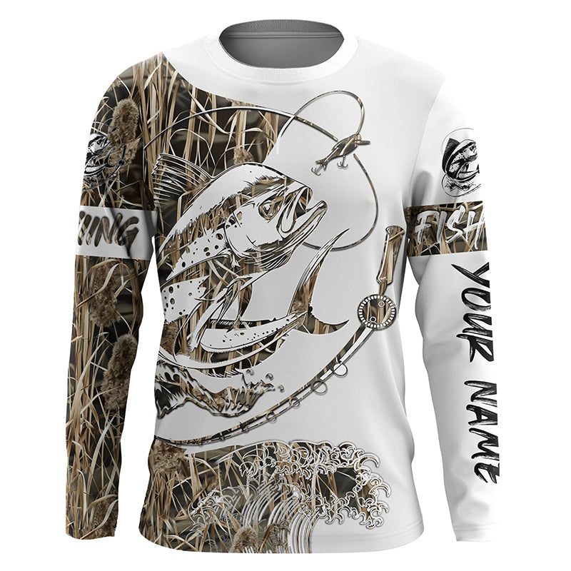 Mahi mahi ( dorado) saltwater fishing tattoo Custom long sleeve sun protection NQS1131