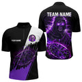 Black and Purple Skull reaper Dart, Custom Darts Team NQS9509