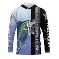 Crappie Fishing Custom name Long Sleeve Performance Fishing, Crappie Fishing NQS3916