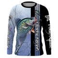Crappie Fishing Custom name Long Sleeve Performance Fishing, Crappie Fishing NQS3916