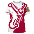 Fish On Florida Fish reaper fishing Custom Fishing, Florida flag performance fishing NQS2491