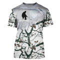 Ice fishing walleye winter camo Custom fishing Performance Long Sleeve Fishing Apparel NQS2498
