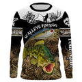 Walleye fish custom fishing Performance Long Sleeve UV protection NQS998