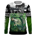Crappie Fishing UV protection Custom name long sleeves fishing, women, kid NQS2639