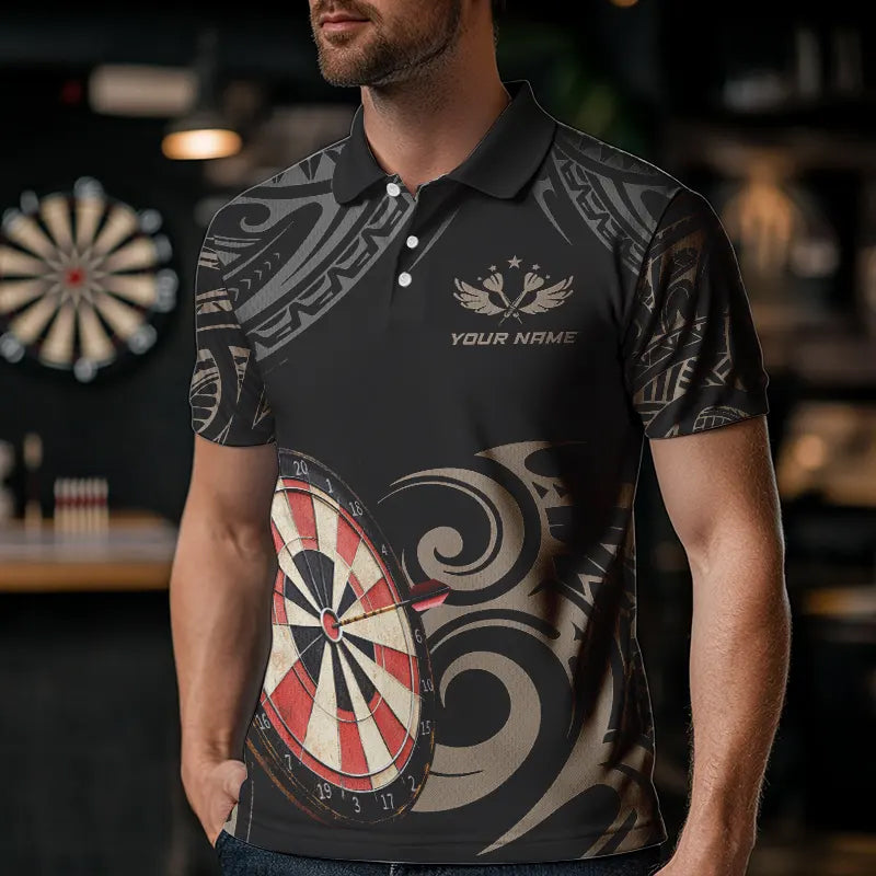 Personalized Black tribal pattern Darts Custom Retro Team Darts NQS9551