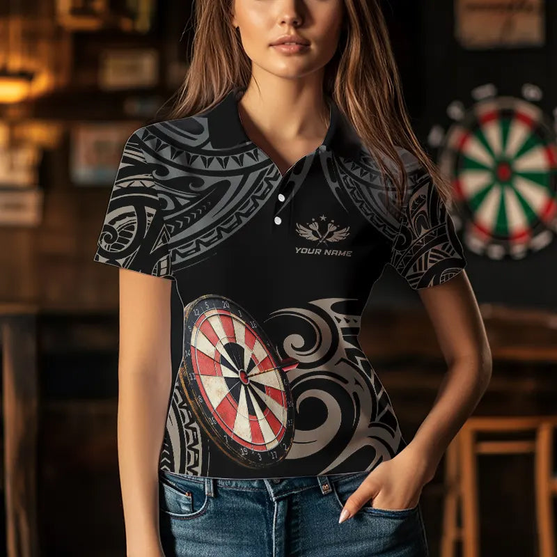 Personalized Black tribal pattern Darts Custom Retro Team Darts NQS9551