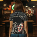 Personalized Black tribal pattern Darts Custom Retro Team Darts NQS9551