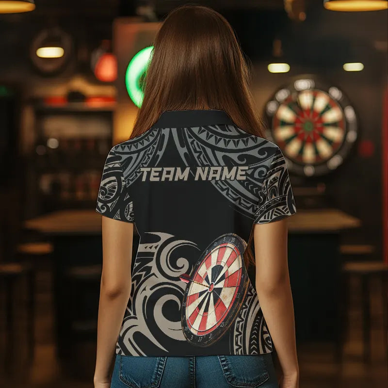 Personalized Black tribal pattern Darts Custom Retro Team Darts NQS9551