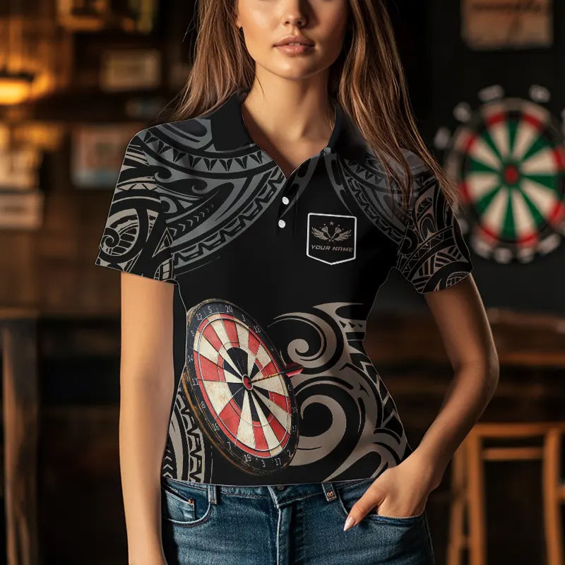 Personalized Black tribal pattern Darts Custom Retro Team Darts NQS9551