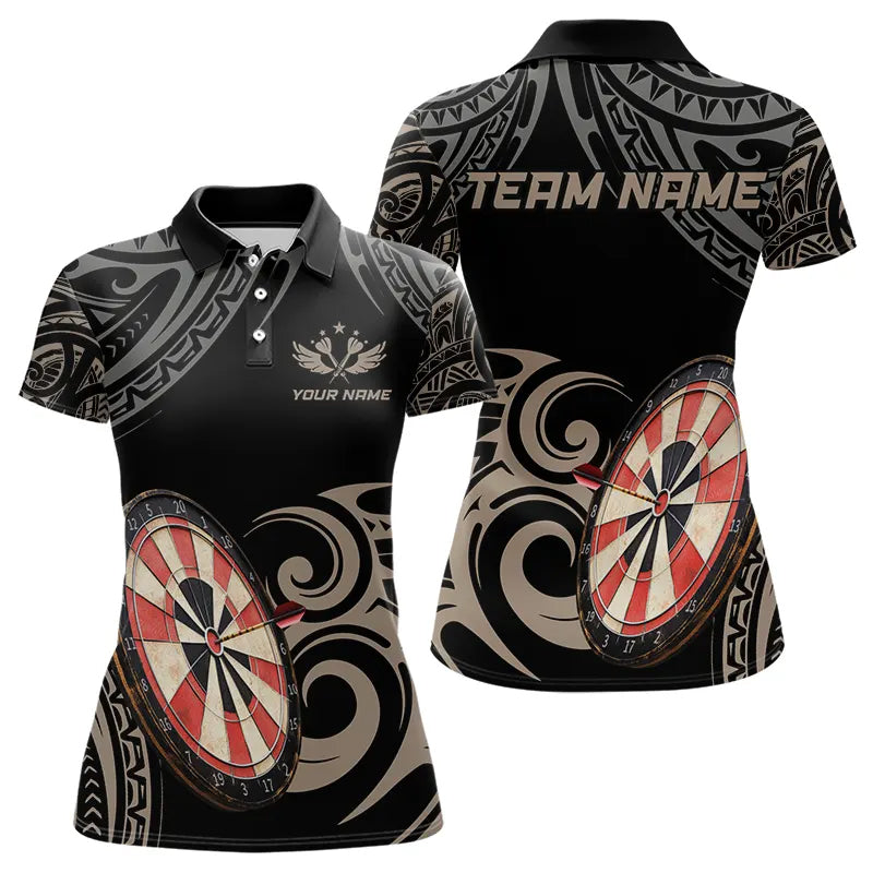 Personalized Black tribal pattern Darts Custom Retro Team Darts NQS9551