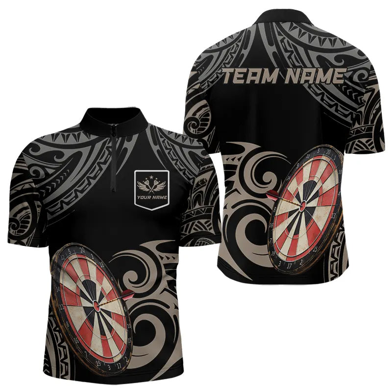 Personalized Black tribal pattern Darts Custom Retro Team Darts NQS9551