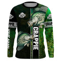 Crappie fishing green Custom name Long Sleeve Fishing, fishing gifts, women, kid NQS4141