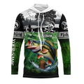 Largemouth bass Fishing UV protection Custom long sleeves fishing, women, Kid NQS2650