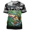 Largemouth bass Fishing UV protection Custom long sleeves fishing, women, Kid NQS2650