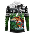 Redfish puppy drum Fishing UV protection Custom name long sleeves fishing, women, Kid NQS2651