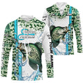 Crappie fishing green scales custom Crappie fishing team, Crappie fishing apparel NQS8745