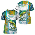 Mahi Mahi fishing green scales custom Mahi mahi fishing team, Dorado fishing apparel NQS8747
