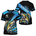 Black and Blue Walleye fishing custom fishing team, sport fishing NQS8509