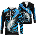 Black and Blue Chinook Salmon fishing custom fishing team, sport fishing NQS8510