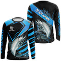 Black and Blue Chinook Salmon fishing custom fishing team, sport fishing NQS8510