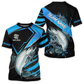 Black and Blue Chinook Salmon fishing custom fishing team, sport fishing NQS8510