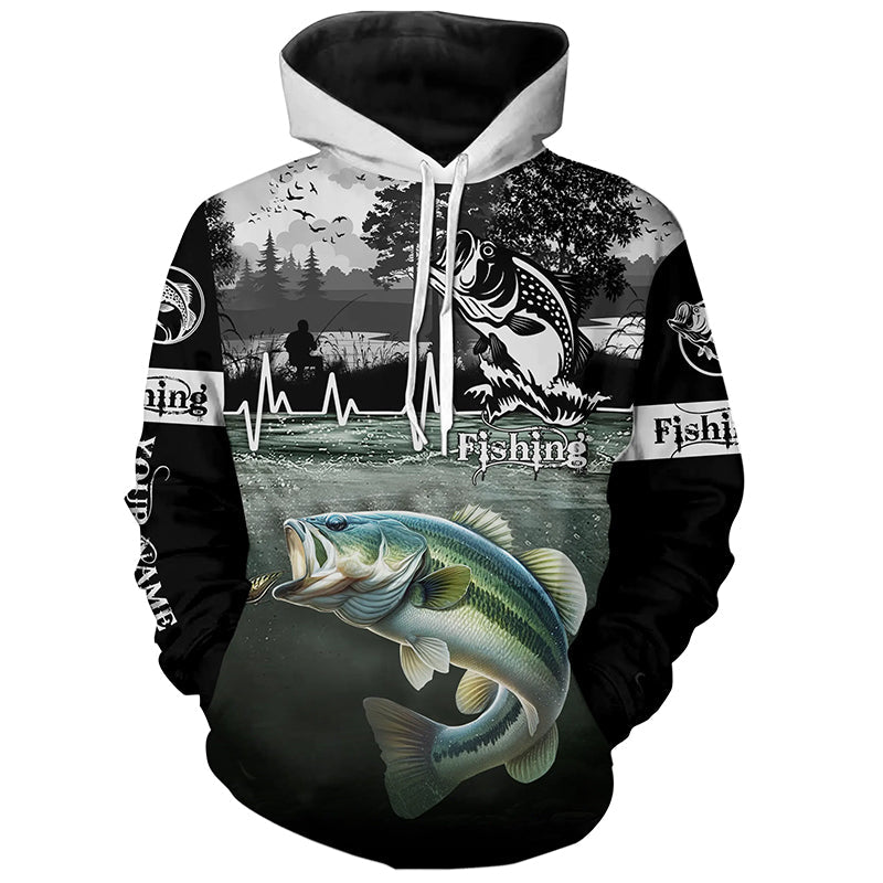 Largemouth Bass Customize Name 3D All Over Printed Personalized Fishing gift NQS627