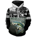 Largemouth Bass Customize Name 3D All Over Printed Personalized Fishing gift NQS627
