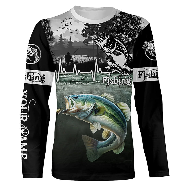 Largemouth Bass Customize Name 3D All Over Printed Personalized Fishing gift NQS627
