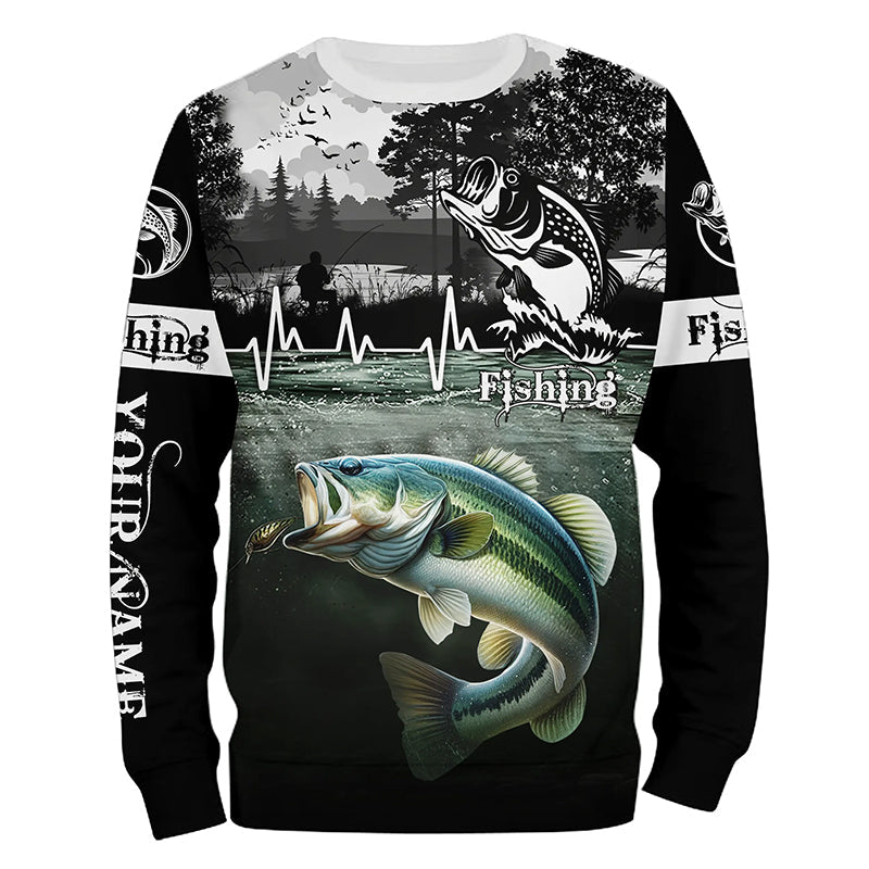 Largemouth Bass Customize Name 3D All Over Printed Personalized Fishing gift NQS627