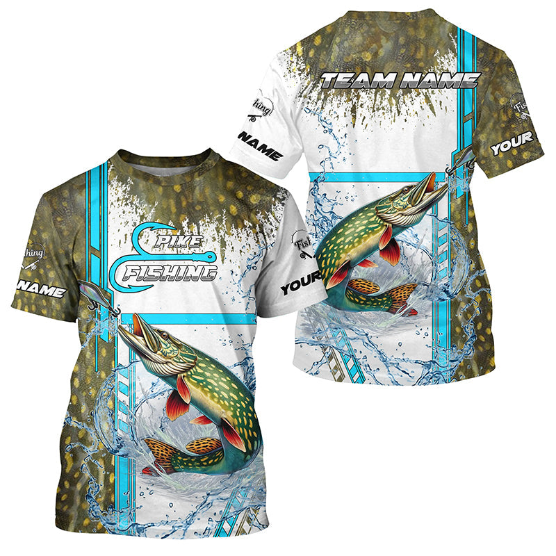 Northern Pike fishing scales custom Pike fishing team, Northern Pike fishing apparel NQS9019