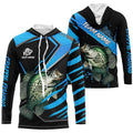 Black and Blue Crappie fishing custom fishing team, sport fishing NQS7917