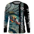 Crappie Fishing Custom performance long sleeves fishing, Team crappie fishing NQS642